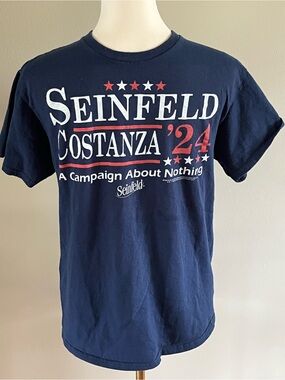 Seinfeld Election Tee Licensed Adult T-Shirt- Medium
